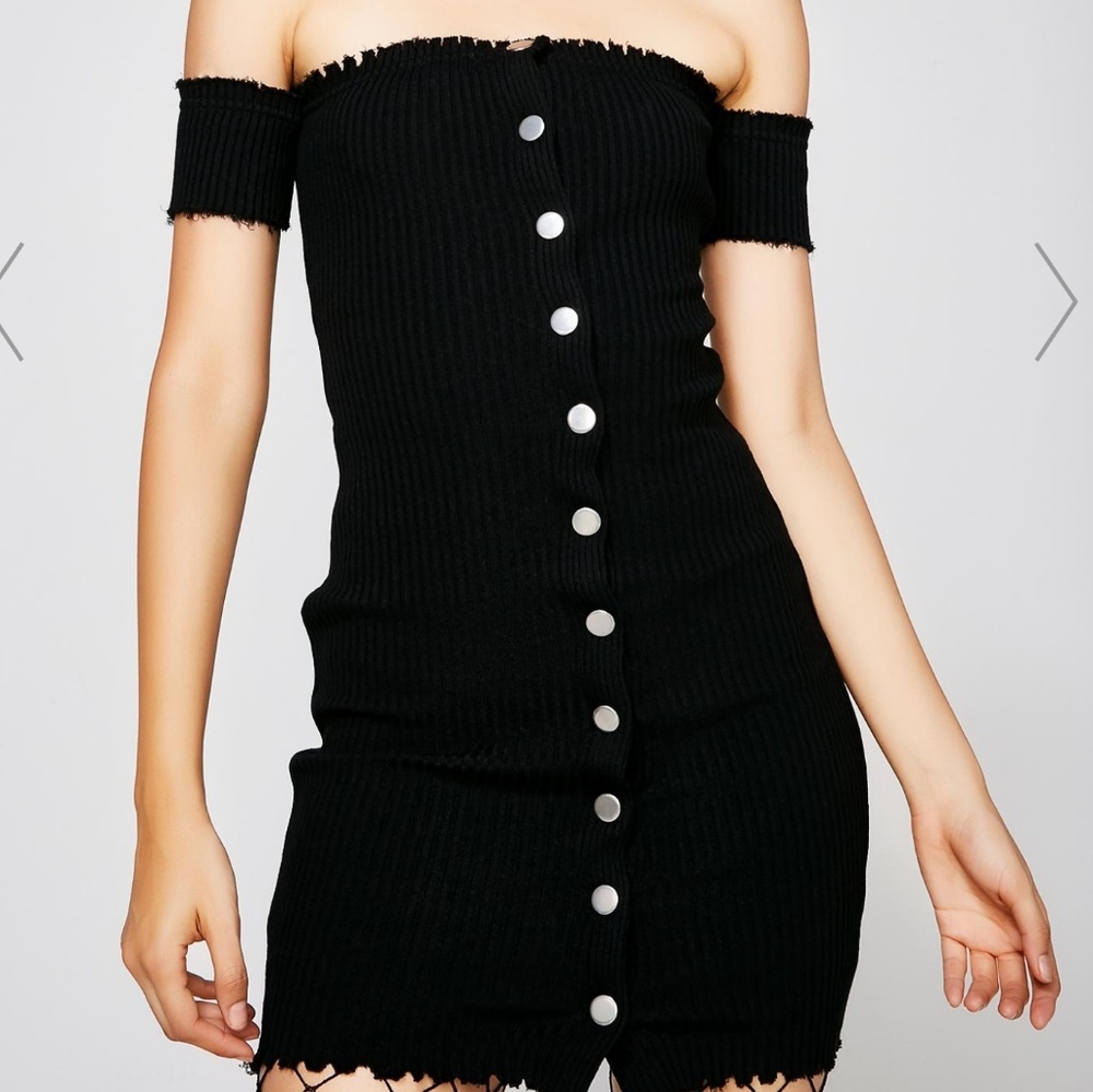 Off the shoulder dress